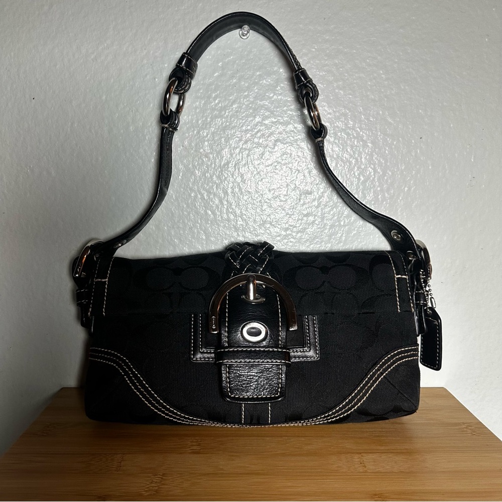 Coach Black Shoulder Bag
